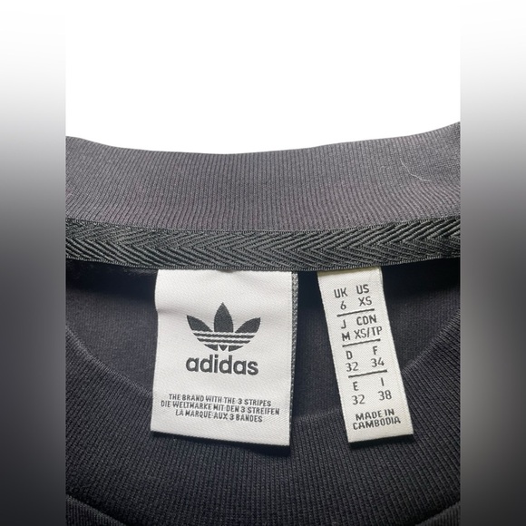 Adidas Women’s Long Sleeve Crew Neck Ruffle Dress Size XS - Picture 8 of 8